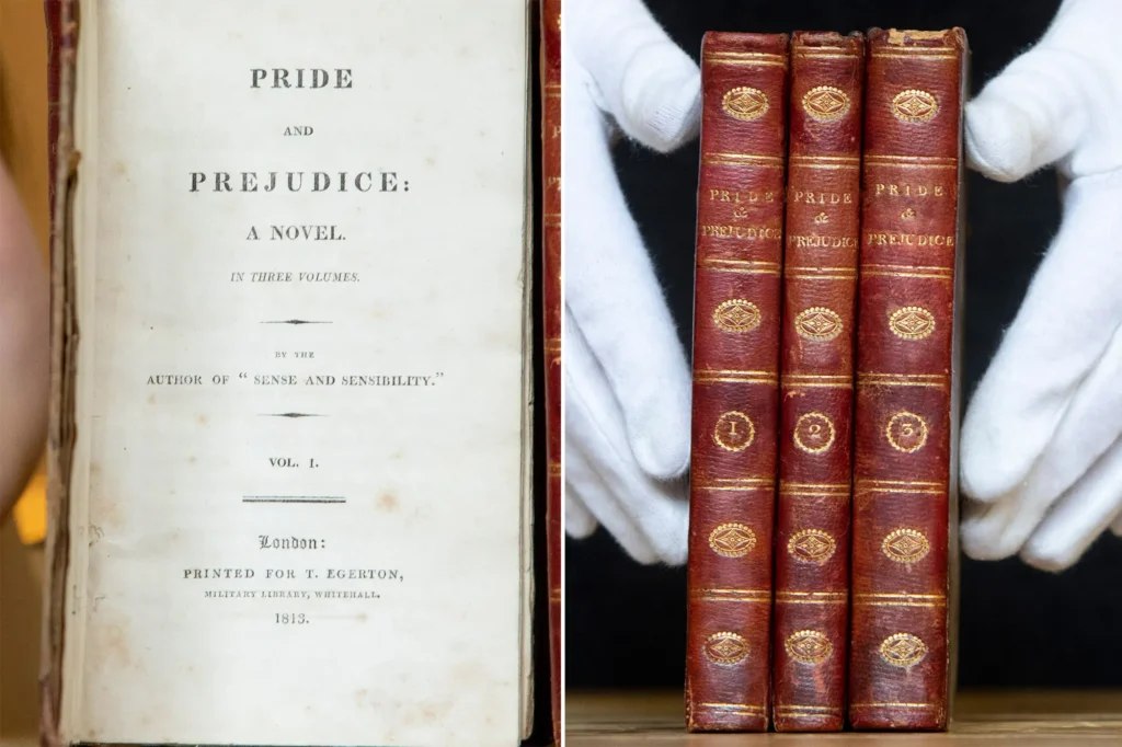 pride and prejudice typesetting example title page of pride and prejudice classic typesetting example