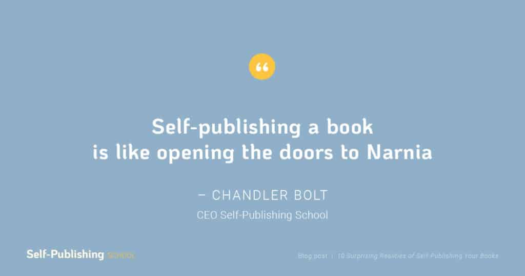 self publishing chandler bolt