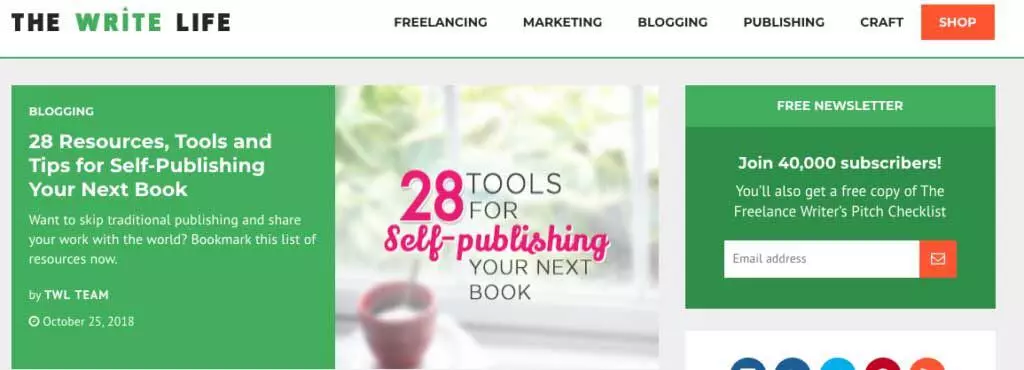 13 Best Writing Blogs To Help You Master Creative Writing 10 Writing Blogs The Write Life