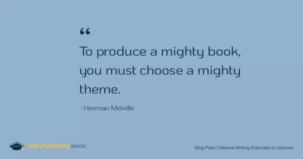 Creative Writing Quote From Herman Melville