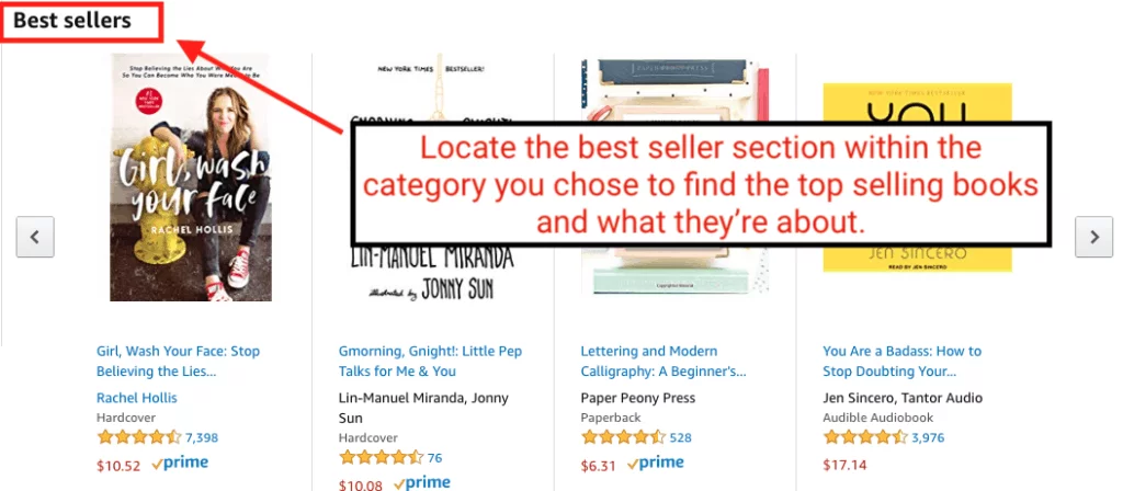 find book idea on amazon