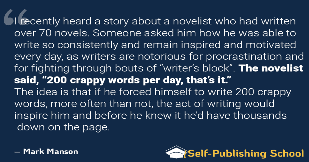 how to write a short story quote
