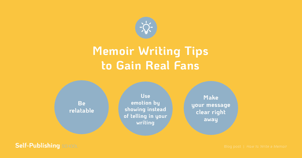 memoir writing tips