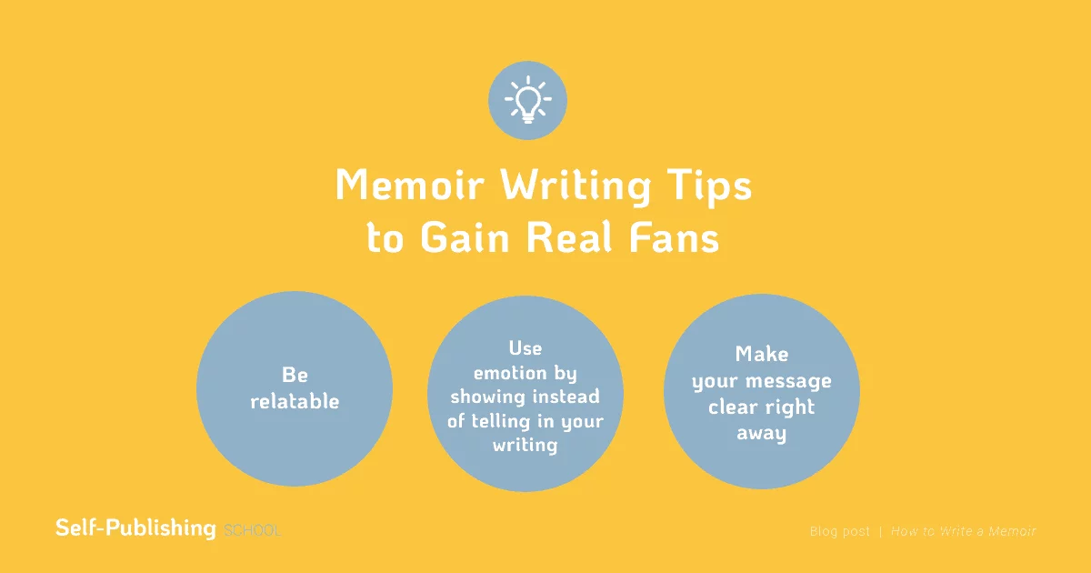 Memoir Writing Tips
