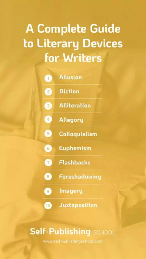 literary devices list
