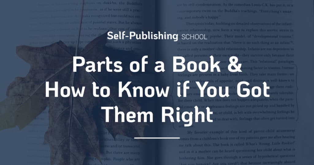 parts of a book