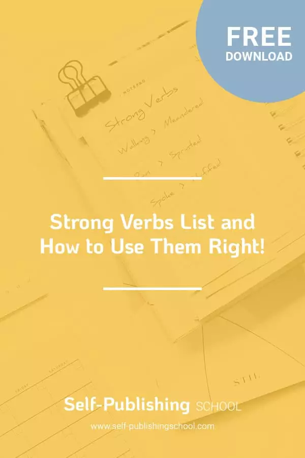 strong verbs list