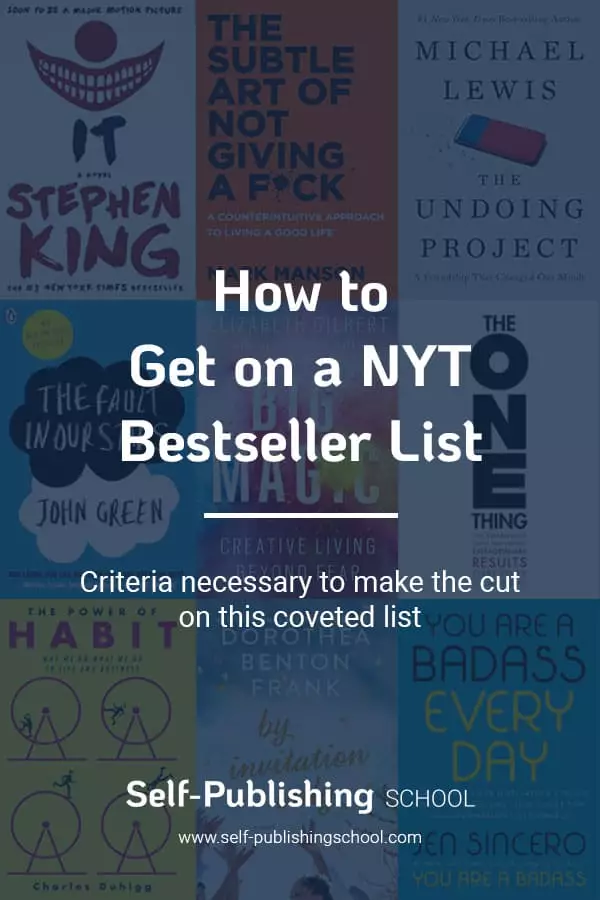get on the NYT bestseller list