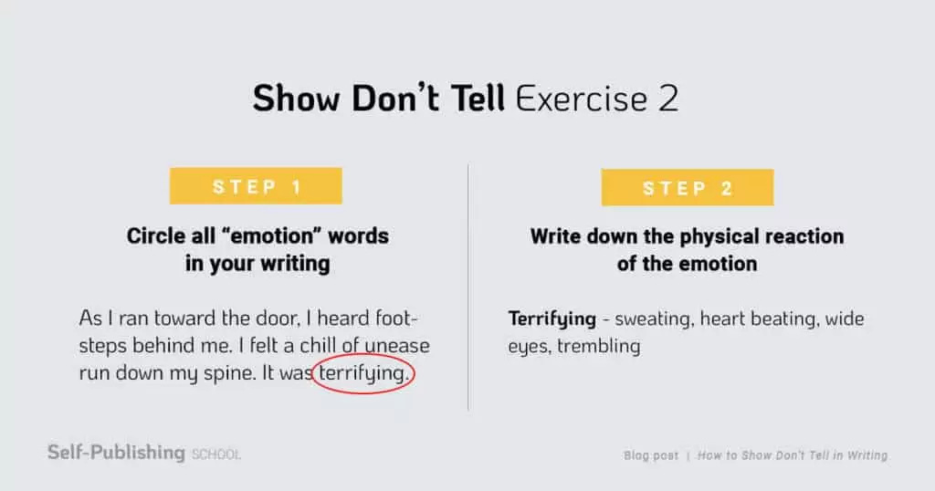 Show Don T Tell How To Show Not Tell In Writing With Examples