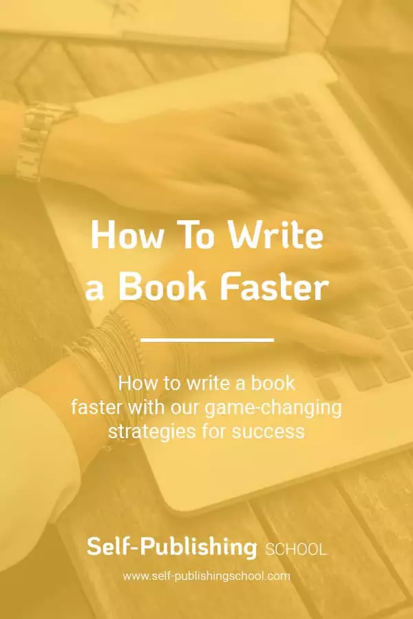 write a book faster