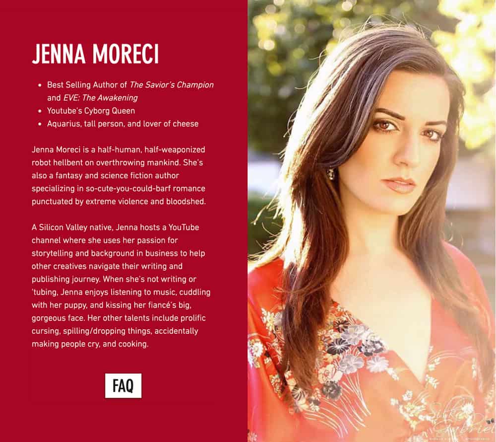 Author Bio Jenna Moreci