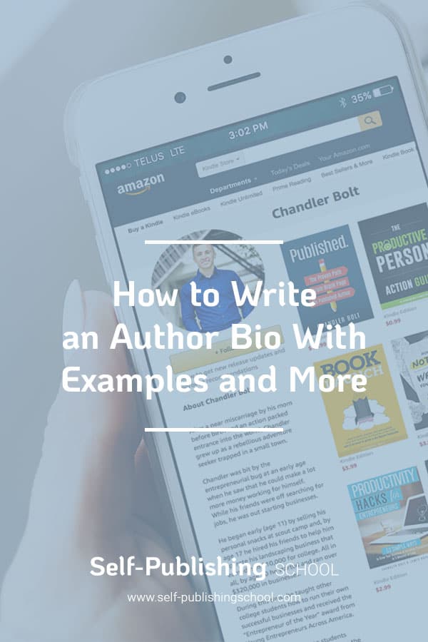 How To Write An Author Bio