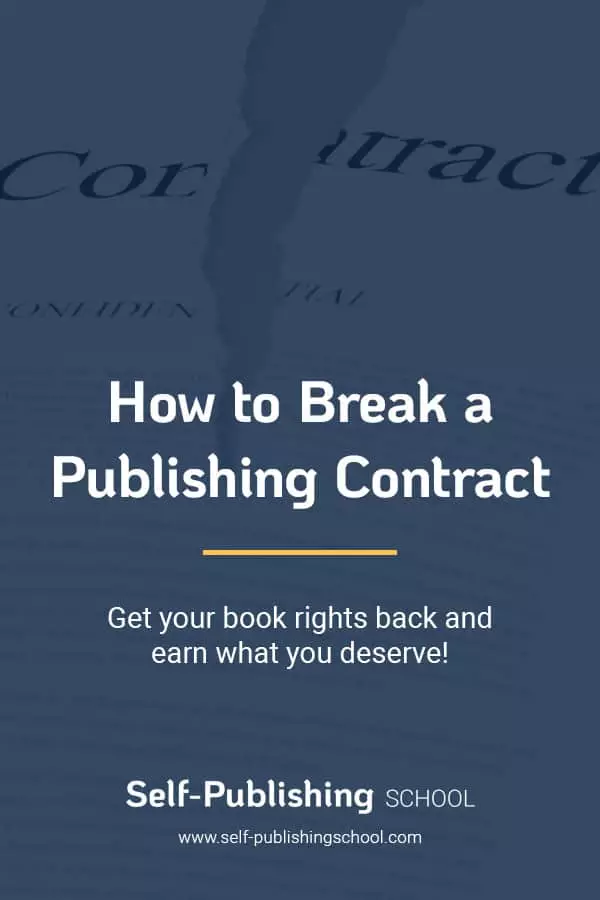break publishing contract