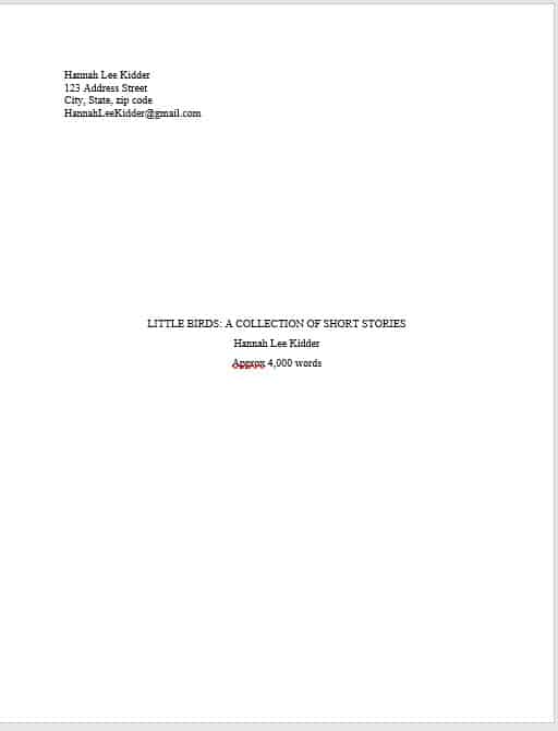 Manuscript writing paper