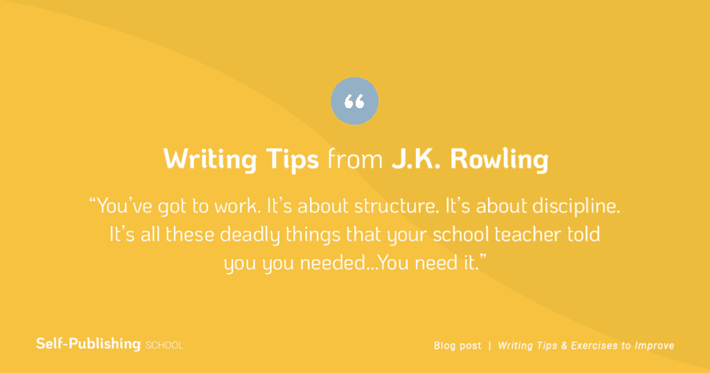 Jk Rowling Writing Tips