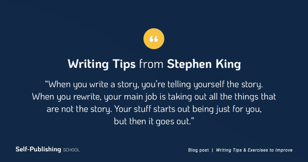 Stephen King Writing Tips