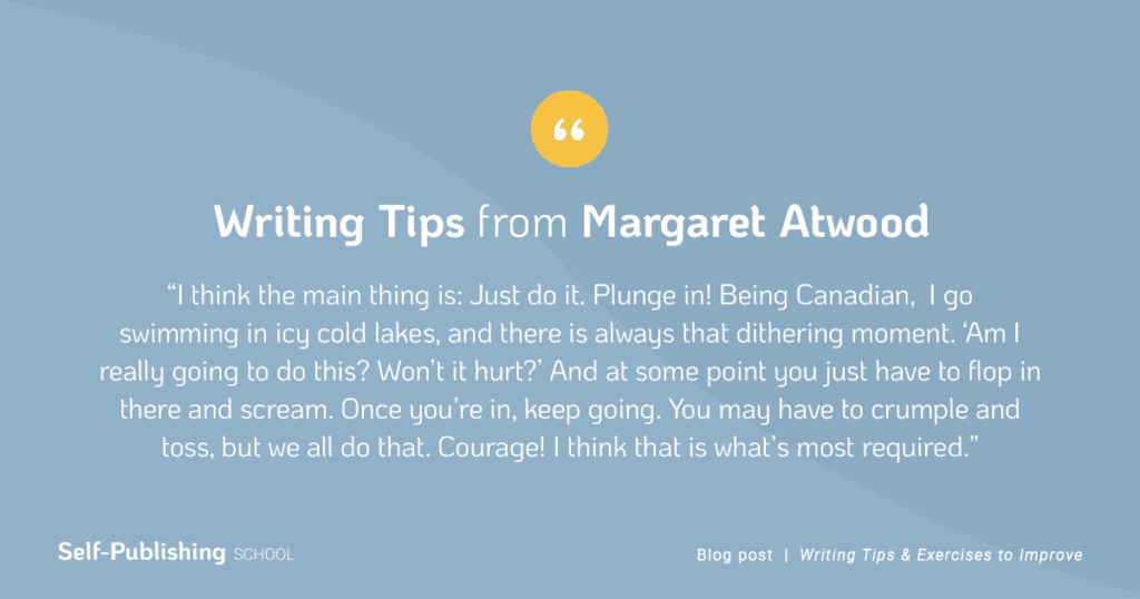 Writing Tips Margaret Atwood