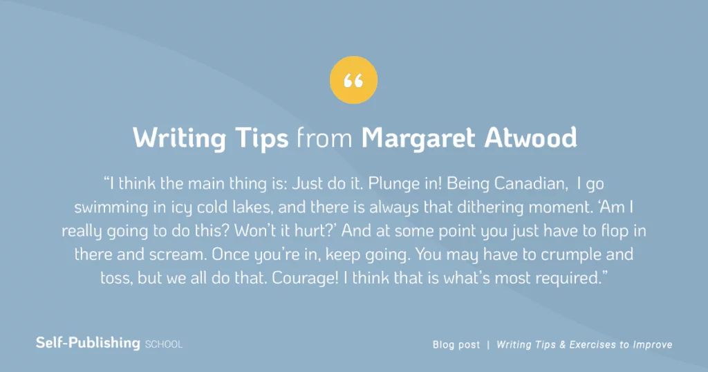 Writing Tips Margaret Atwood
