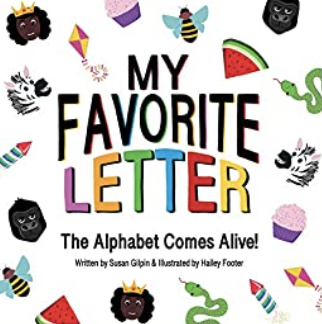 my favorite letter children's book cover