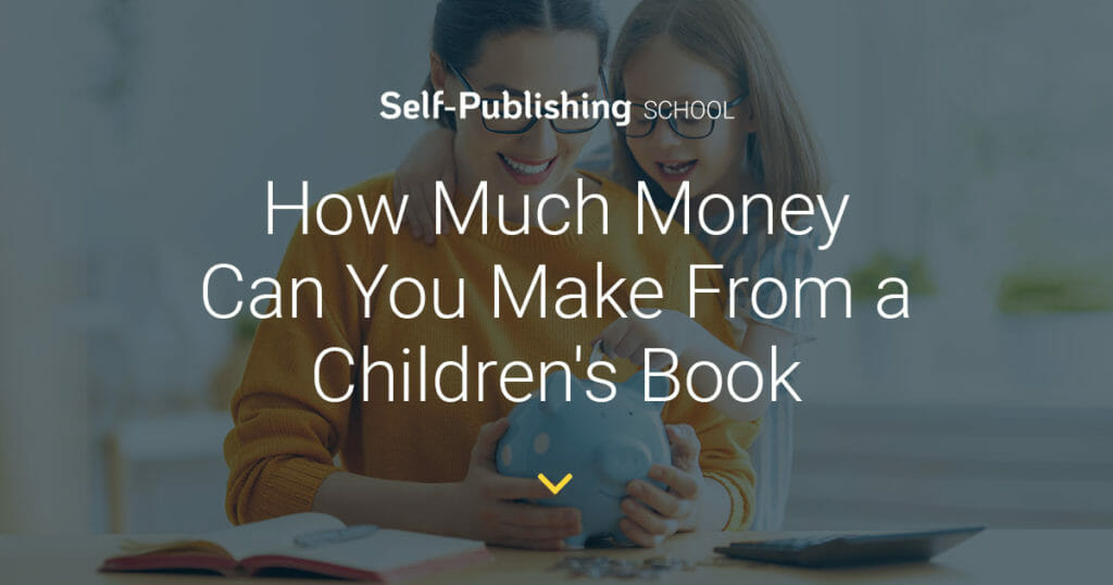 make money from children's books piggy bank image