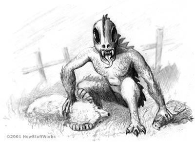 fantasy creature - chupacabra