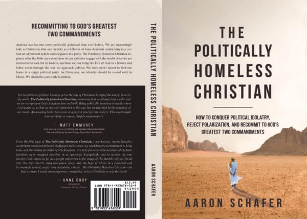 Book Cover Of The Politically Homeless Christian Showing How Its One Of The Most Important Book Parts