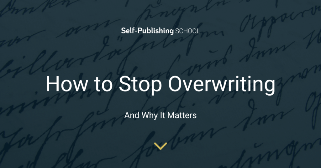 how to stop overwriting