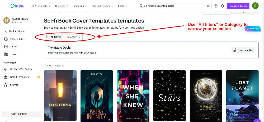 Ebook Cover Design Category Search In Canva