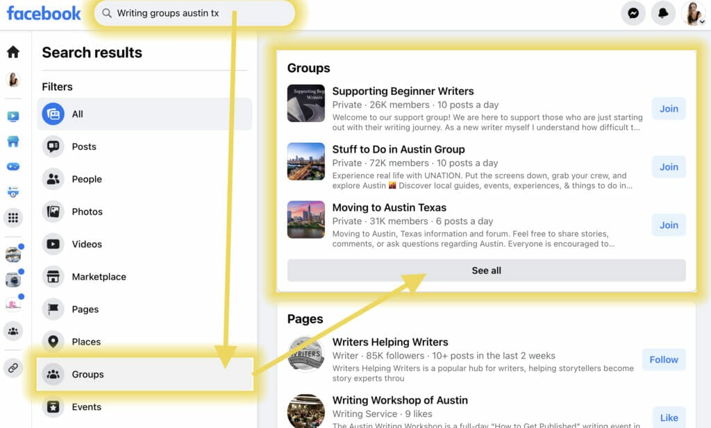 How To Get The Most From A Creative Writing Class Facebook Search