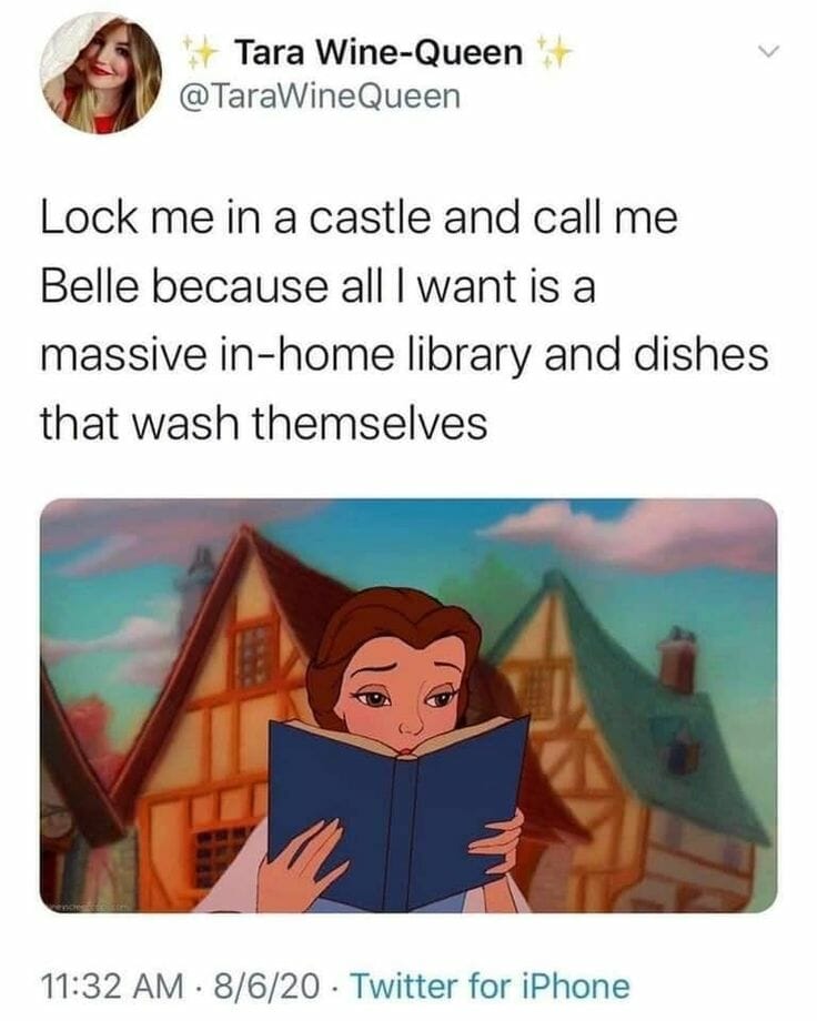 Belle Reading Meme