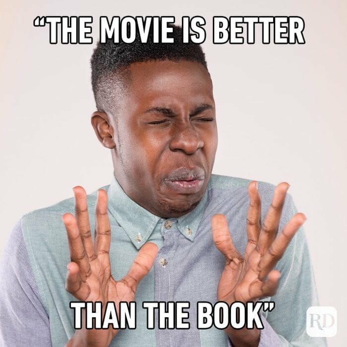 The Movie Or The Book Meme