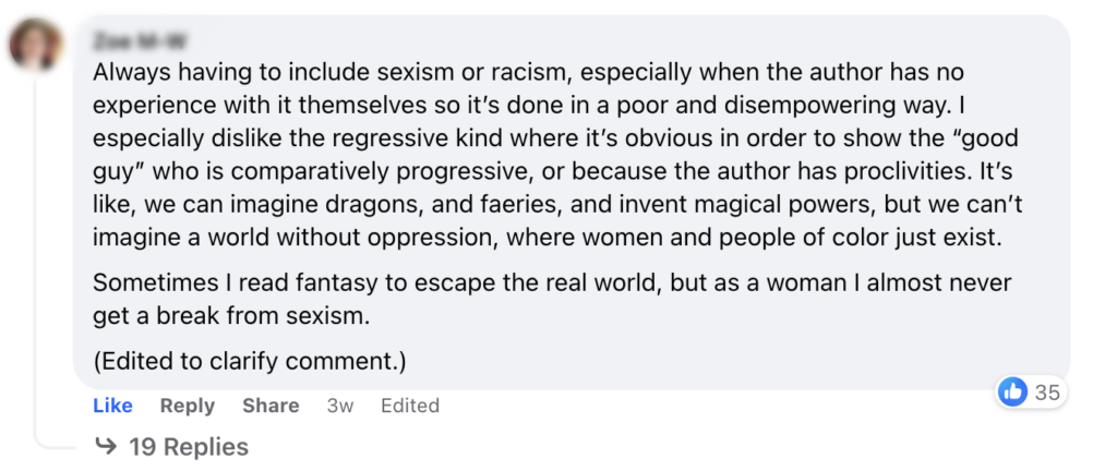 Writing Pet Peeves Sexism And Racism Example