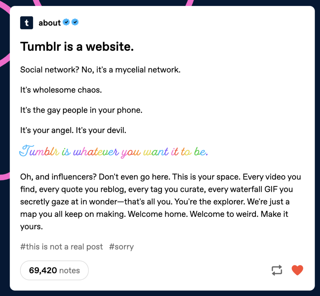 Tumblr makes it easy to make GIFs from videos and photos from your