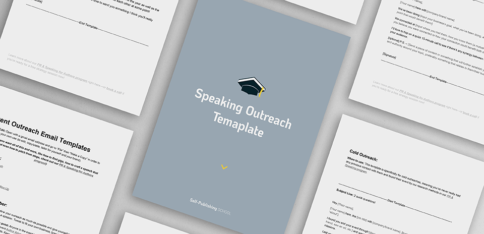 18 Speaking Outreach Template