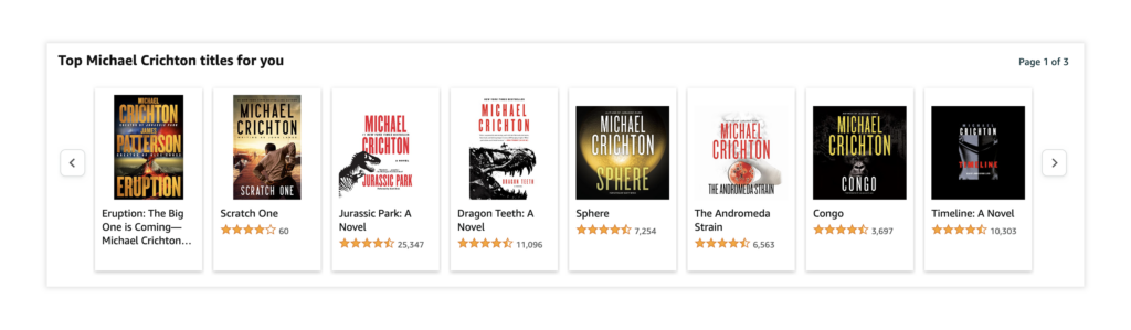 Popular Books By Michael Crichton
