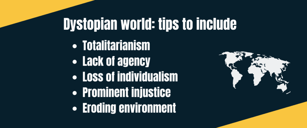 dystopian world tips to include dystopian world - tips to include