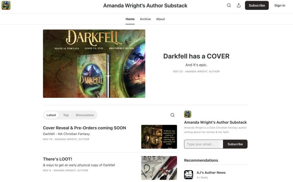 email marketing for authors substack example email marketing for authors substack example