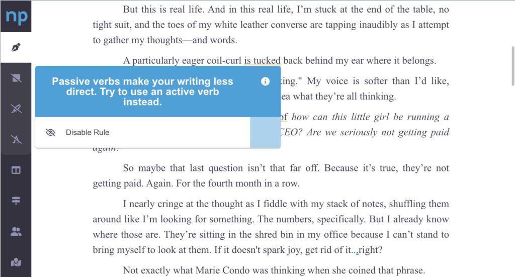 example of passive voice misuse in writing software example of passive voice misuse in writing software
