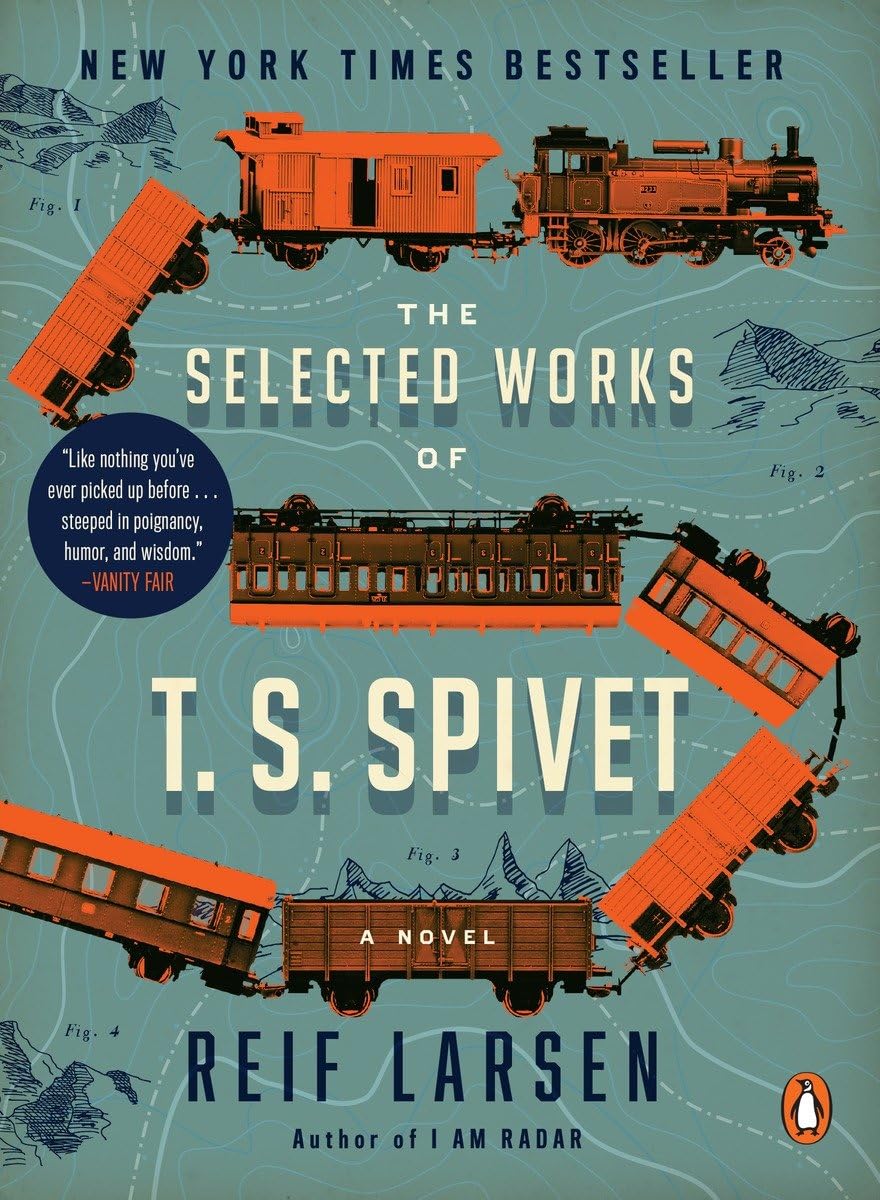 71Ib8d5ucNL. SL1200 book Layout Design - Book cover for "The Selected Works of T.S. Spivet by Reif Larsen