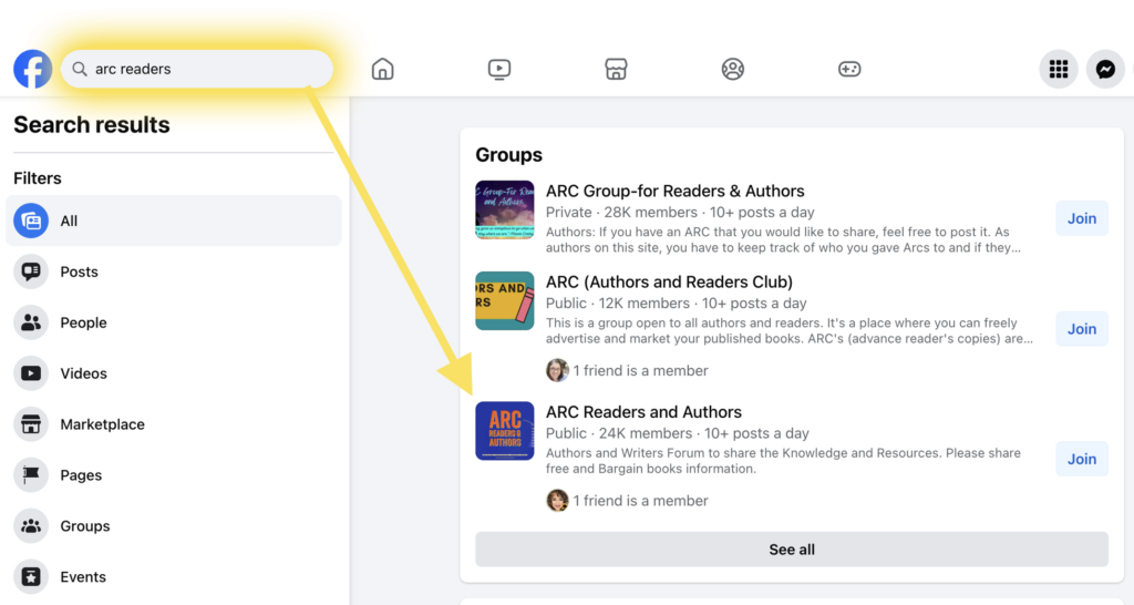 How To Get Your First Reviews On Your Self-Published Book Arc Reviewers Example