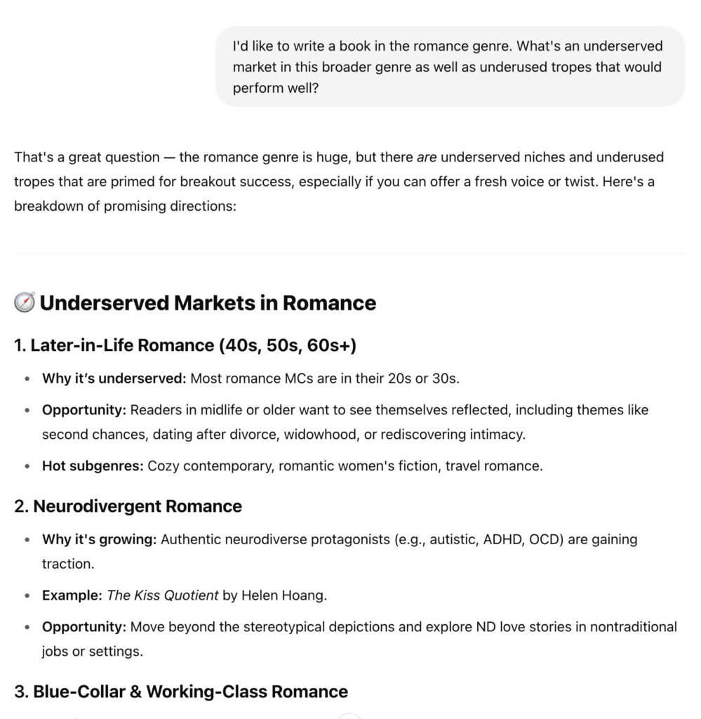 Using Ai To Write A Book Example Of Idea Generation
