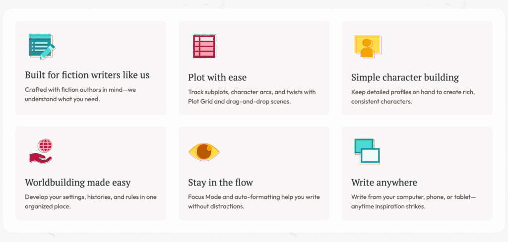 Screenshot Of Dabble Key Features