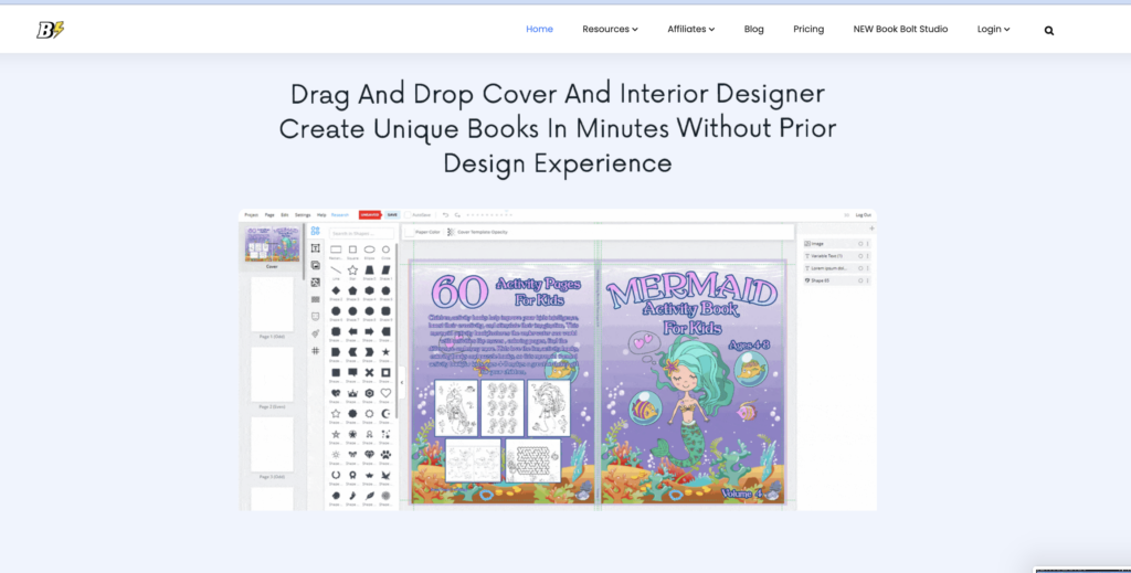bookbolt review drag and drop designer book bolt interior design example