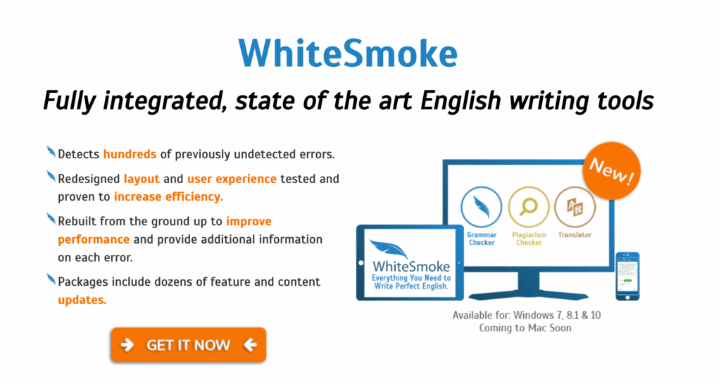 Screenshot Of White Smoke Website