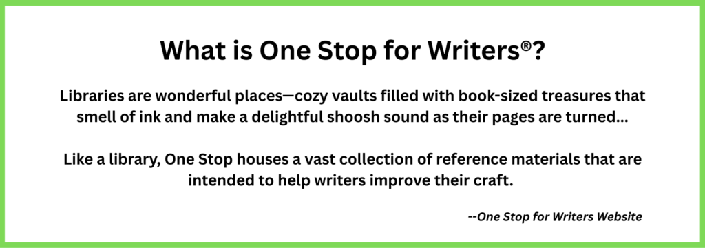 One Stop For Writers Review Site Definition