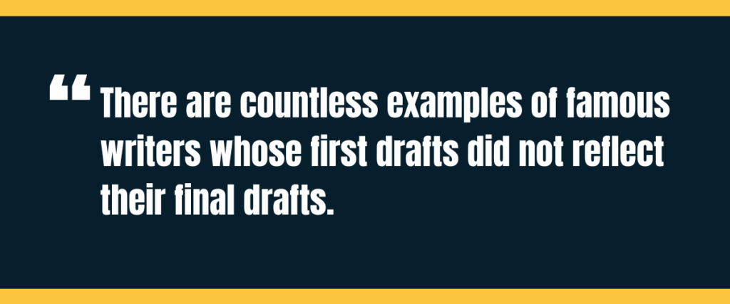 Writing A E-book? Why Your First Draft Doesn’t Want To Be Good Writing A E-book? Why Your First Draft Doesn’t Want To Be Good