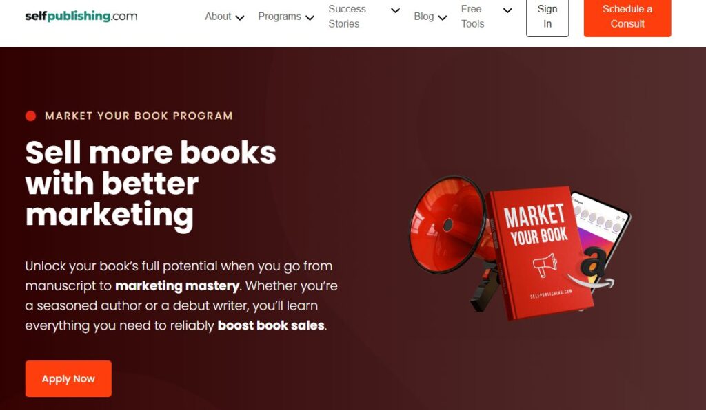 affordable book marketing services through The Market Your Book Program at selfpublishing.com
